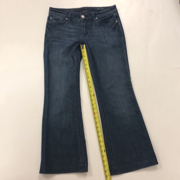 DL1961 29 Blue Jeans Melissa Wide Leg Surf 5 Pocket Zipper Excellent Condition - Picture 8 of 12